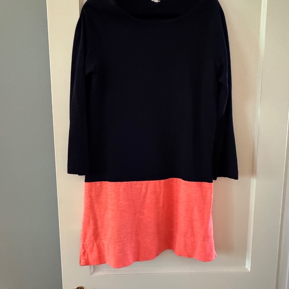 Navy/Orange J.Crew Dress - Picture 3 of 3